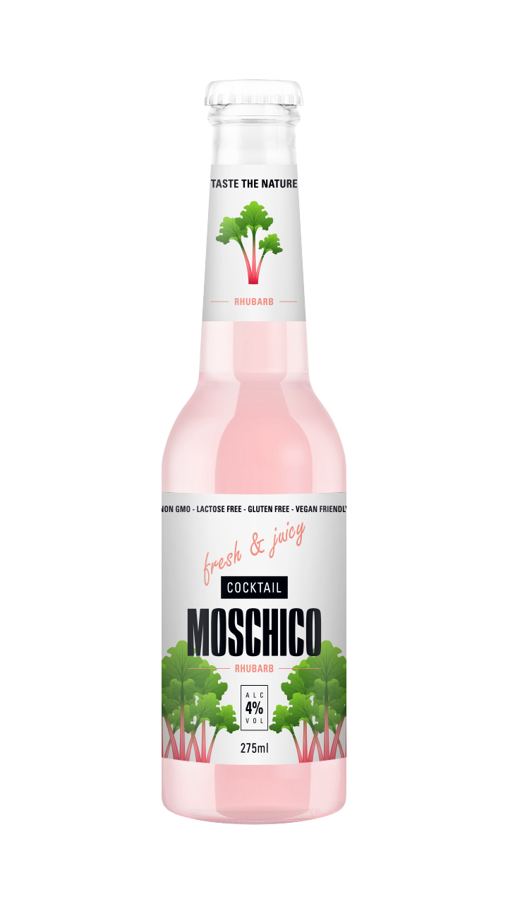 Moschico Rhubarb Cocktail Moschico Rhubarb Cocktail