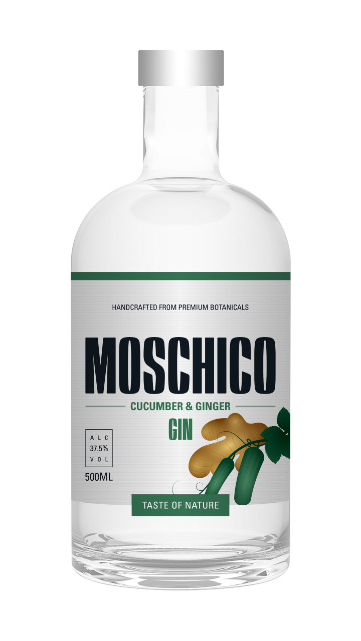 Moschico Cucumber & Ginger Gin Moschico Cucumber & Ginger Gin